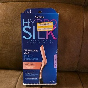 Schick Hydro Silk Dermaplaning 6 Blades 1 Handle